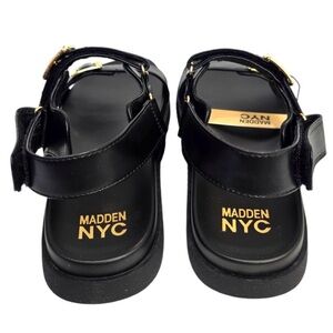 Madden NYC Black Women's Sandals